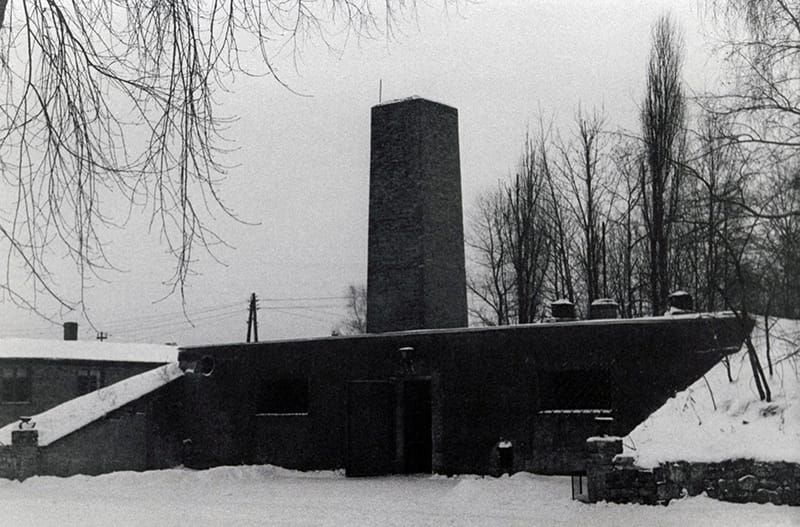 Auschwitz photograph - Sidney Nolan